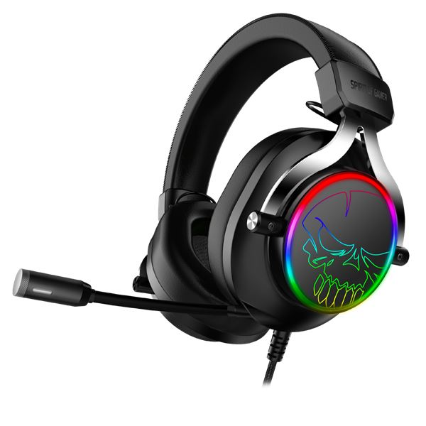 Casti, Spirit of Gamer, MIC-XH600, Wireless, Microfon, Negru (MIC-XH600)