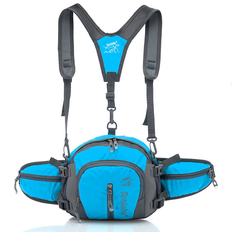 5L All-in-One Hydration Fanny Pack | Convertible Waist Bag & Backpack with Water Bottle Holder
