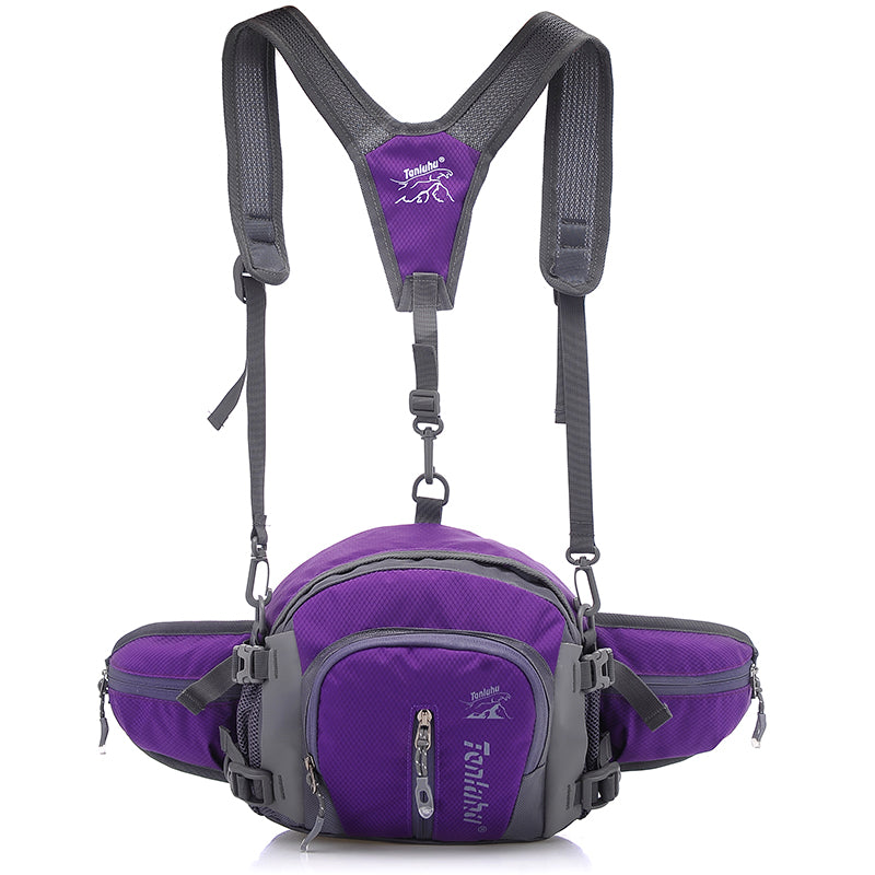 5L All-in-One Hydration Fanny Pack | Convertible Waist Bag & Backpack with Water Bottle Holder