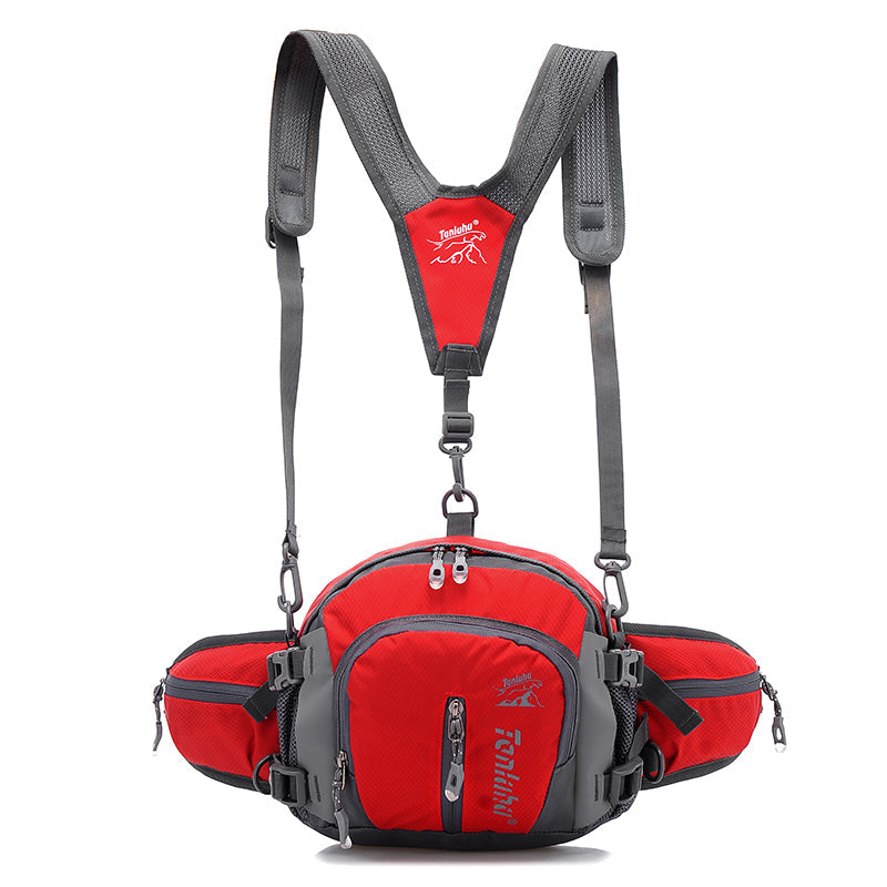 5L All-in-One Hydration Fanny Pack | Convertible Waist Bag & Backpack with Water Bottle Holder