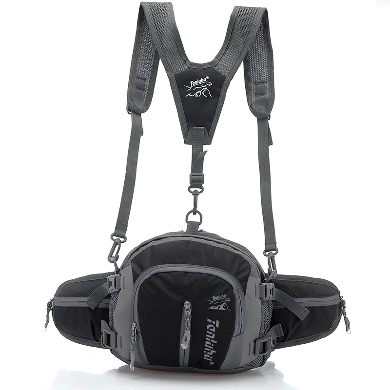 5L All-in-One Hydration Fanny Pack | Convertible Waist Bag & Backpack with Water Bottle Holder
